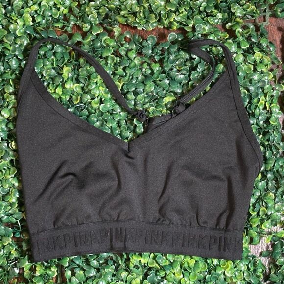 Victoria's Secret PINK Other - PINK Victoria's Secret Charcoal Sports Bra